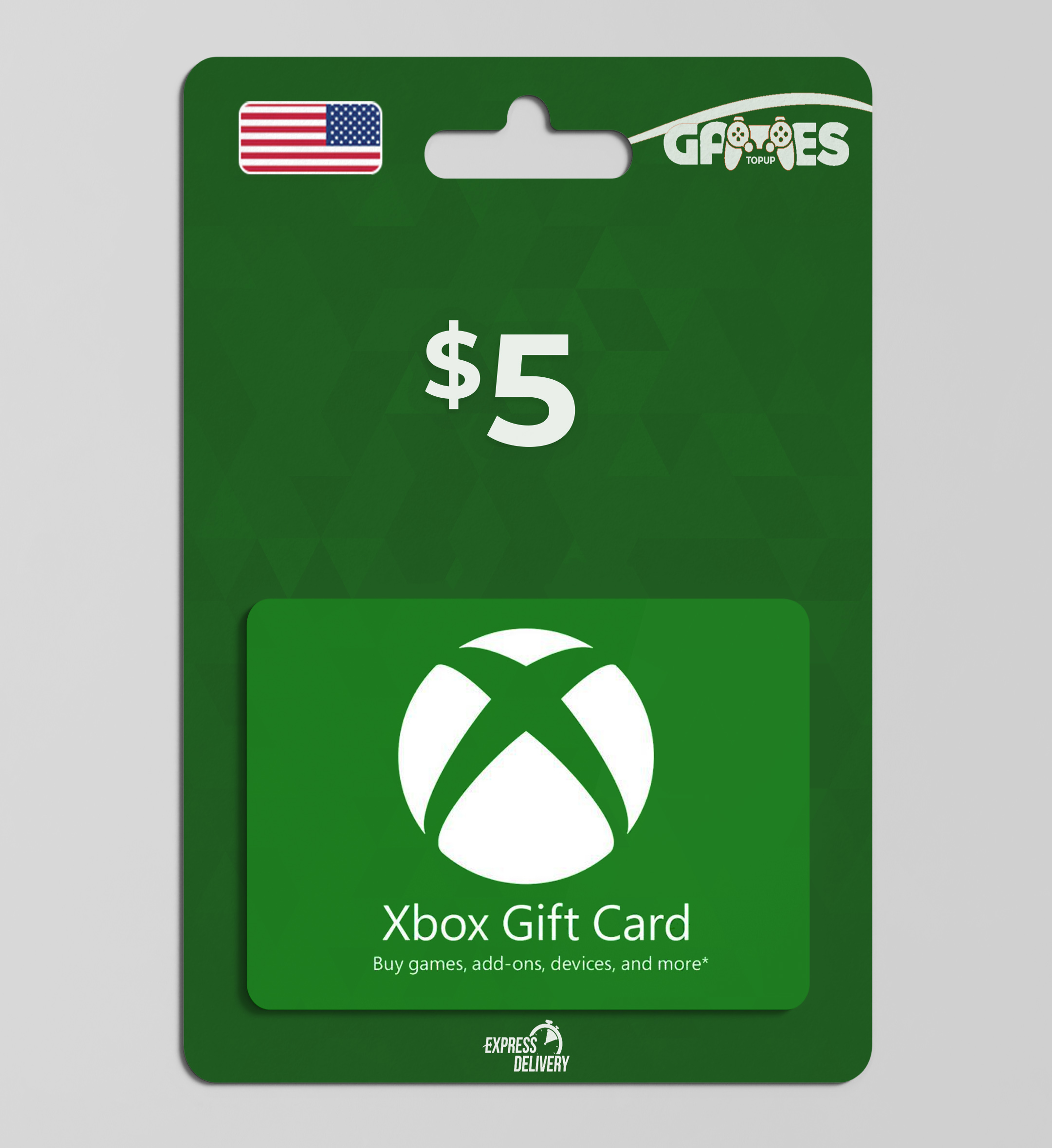 USD 5 XBOX LIVE Gift Card (US