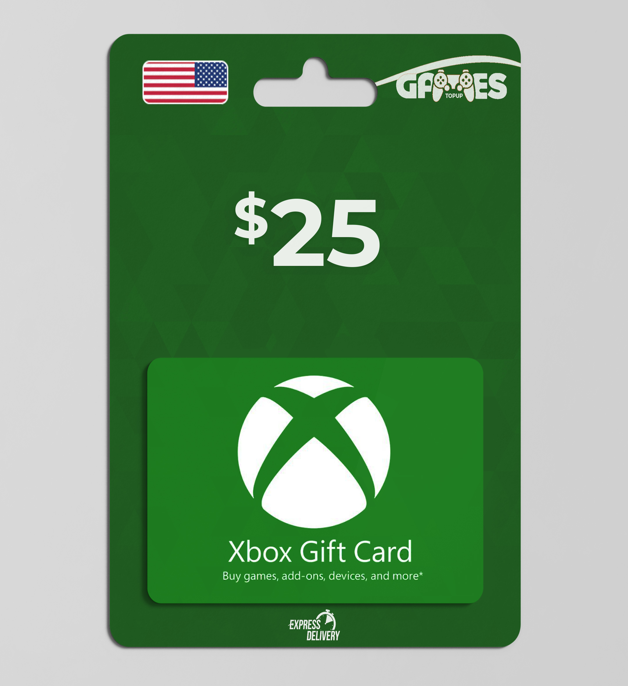 USD 25 XBOX LIVE Gift Card (US)